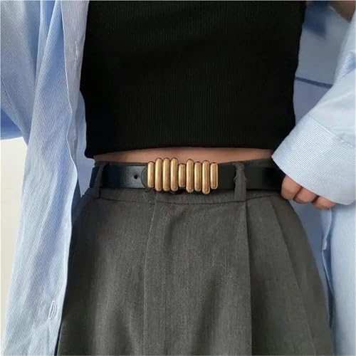 Womens Belt Buckle Women's Belt Jeans Versatile Decorative Belt(Color-01)4
