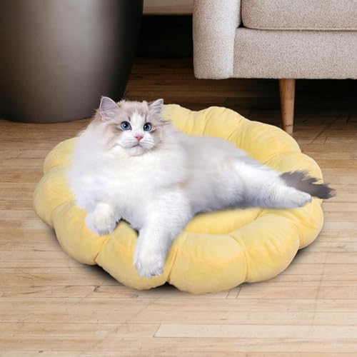 Lit de nidification doux jaune pour petits animaux de compagnie