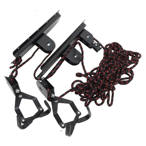 Abaodam 1 Juego Soporte de Pared para Bicicletas Gancho Colgador de Bicicleta para Almacenamiento Interior Diseño Suspendido para Garajes y Apartamentos Compatible con