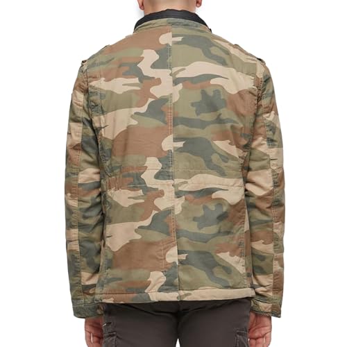 Image of Brandit Men Sherpa-lined Cold-weather Casual Outdoor Classic Field Jacket