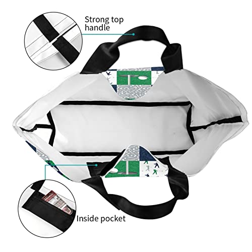 Golf bag con estampado de pelotas de golf miniatura 5
