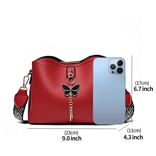 Image of Xiaoyu Small Crossbody Bags for Women Fashion Purses for Teenage Girls Lightweight Handbags Shoulder Bag