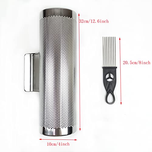 LOONELO Guiro de metal, herramienta de entrenamiento de instrumen