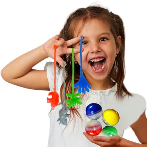 Geleca Gruda Parede 50u Tipo Slime Lembrancinha Aniversário