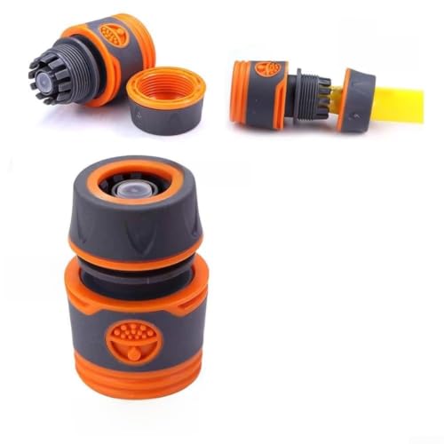 Image of Garden Hose Adapter 16mm Quick Connect Water Stop(Stop 1I2 inches)