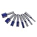 8 Pcs Woodworking Slotting Milling Cutter Double Edged Straight Knife Extended Industrial Grade High Precision for Wood Countertops Cabinets Window Frames 8mm Straight Shank
