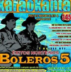 Karaokanta KAR-4345 - Boleros Nortenos - V Spanish CDG