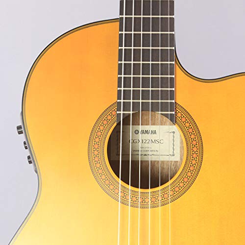 Image of Yamaha CGX122MSC Classical Acoustic-Electric Guitar, Solid Spruce Top