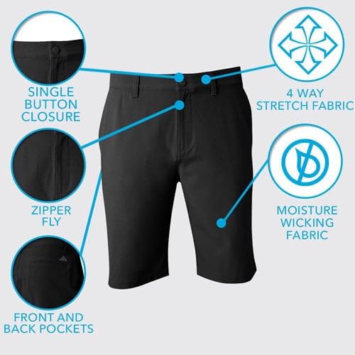 Adidas Golf Men's Ultimate365 8.5" Golf Shorts - IN2466, Semi Blue BurstSize 38 - Image 3