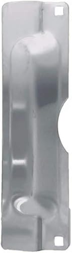 Jon-Do LP-211-SL Protector de pestillo Don Jo, recubierto de plata, 3 x 11, fabricado en USA