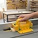 Kiahao Table Saw Push Block for Woodworking Router Tables Band Saws Jointers Pushblock Cuts Safe for Widgets Difficult Cuts ThinRips Dowel Cuts Prevent Kickback and Protect Hands (Yellow, Large)