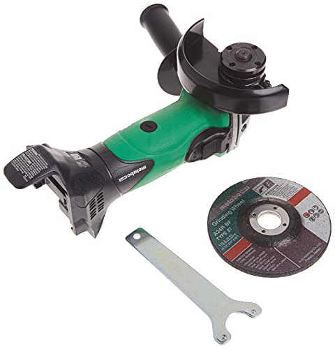 Metabo Hpt 18V Multivolt 4-1/2-Inch Cordless Angle Grinder Slide Switch W/ Lock-On Tool Only - No Battery Lifetime Tool Warranty G18Dsl2Q4 #TOP3