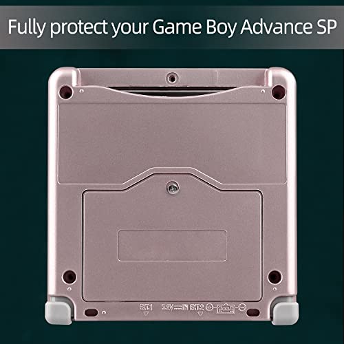 OSTENT Capa de substituição completa para Nintendo GBA SP Gameboy Advance SP - Cor Rosa