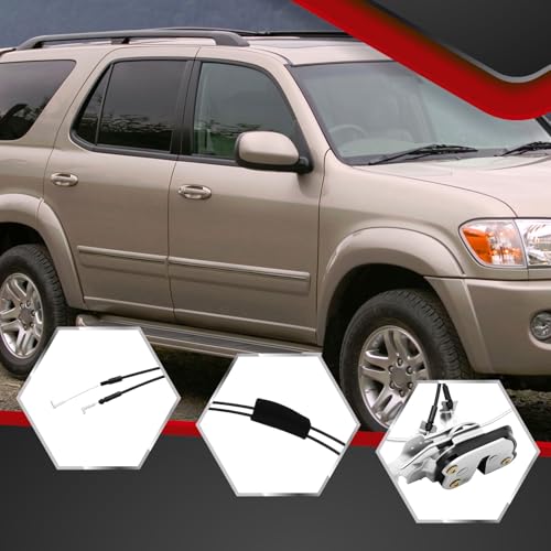Image of Nakkaa Door Lock Latch Actuator Front Right Passenger Side Compatible with Sequoia 2001-2007 Tundra 2005-2006 69303-0C011 69304-0C011