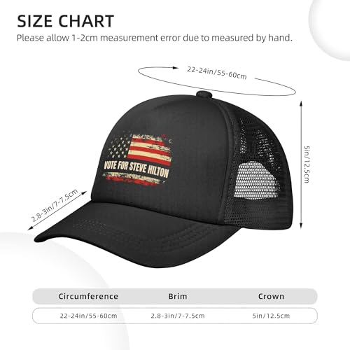 Gorra Trucker Vetrova Unisex Talla Única Negra miniatura 4