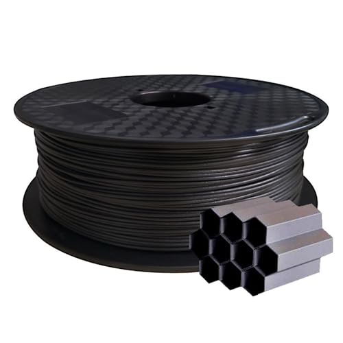 CC3D Carbon Fiber PETG Filament 1.75mm 1kg Black