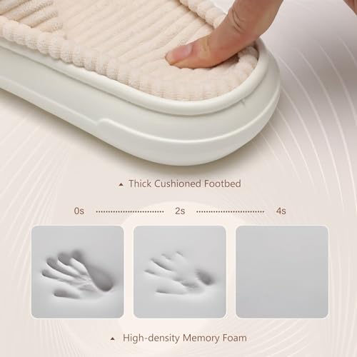 Pantoufles d'été à bout ouvert avec semelle plateforme confortable - 2