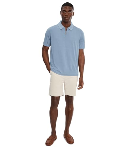 Polo Johnston & Murphy para Hombre talla X-Large color Azul miniatura 2