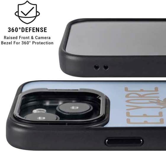 Skinit Kickstand Phone Case Compatible with iPhone 16 Plus - Officially Licensed Disney Winnie The Pooh Eeyore Portrait Design