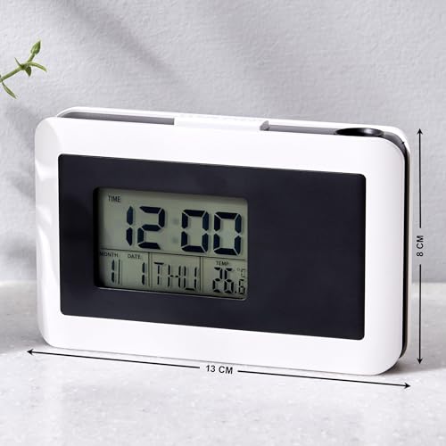 Image of Home Centre Casablanca Digital Table Clock - 13x8cm