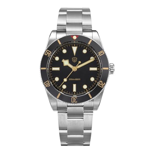 Image of watchdives VH31 Quartz Watches, WD7922 BB54 Mens Watch 37mm Sapphire Crystal Luxury Wrist Watch 20Bar Diver Watches Analog Luminous Watch