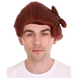 Wigs2you.com ユニセックス ハロウィンパーティープレミアムメン 「レゴムービー」エメットウィッグ ファイバー使用 自然な見た目 耐熱仕様 快適な装着感 アジャスタブルキャップ付き アジャスタ