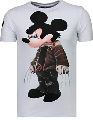 Local Fanatic Camisetas – Bad Mouse Rhinestone Camisetas Personalizadas –