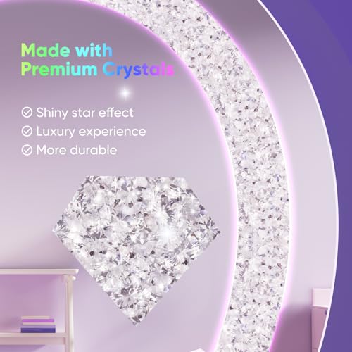 Luxury Bathroom Vanity with LED Mirror