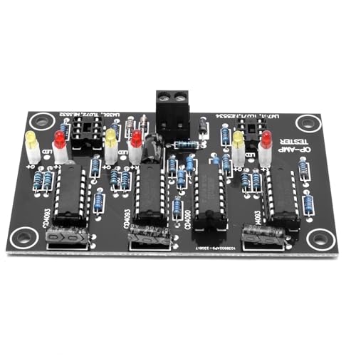 Amplificador operacional Módulo de probador Premium Amplificación IC Amplificación Circuito Circuito de circuito para pruebas de AMP operacionales únicas LM741 LF358 NE5532