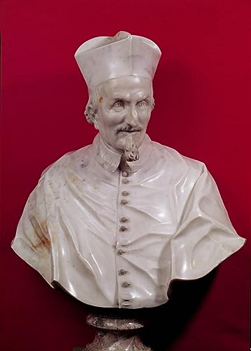 Affiche du Cardinal Francesco Barberini Gian Lorenzo Bernini décoration de salon tableau toile 60x90cm