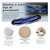 2 pezzi Accessori per Aspirapolvere Spazzola Principale per Ecovacs Deebot X9 Pro Omni Spazzole a Rulli, per Ecovacs Deebot X11 Omni Cyclone Robot di Aspirazione Ricambi