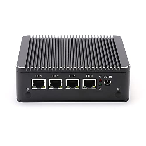 Hunsn Micro Firewall Appliance, Vpn, Router Pc, Intel Celeron J4125, Rs34G, Aes-Ni, 4 X Intel 2.5Gbe I225-V Lan, 2 X Usb3.0, Vga, Hdmi, Fanless, Barebone, No Ram, No Storage, No System #TOP1