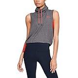 Under Armour Women's Featherweight Fleece Sleeveless Funnel Neck