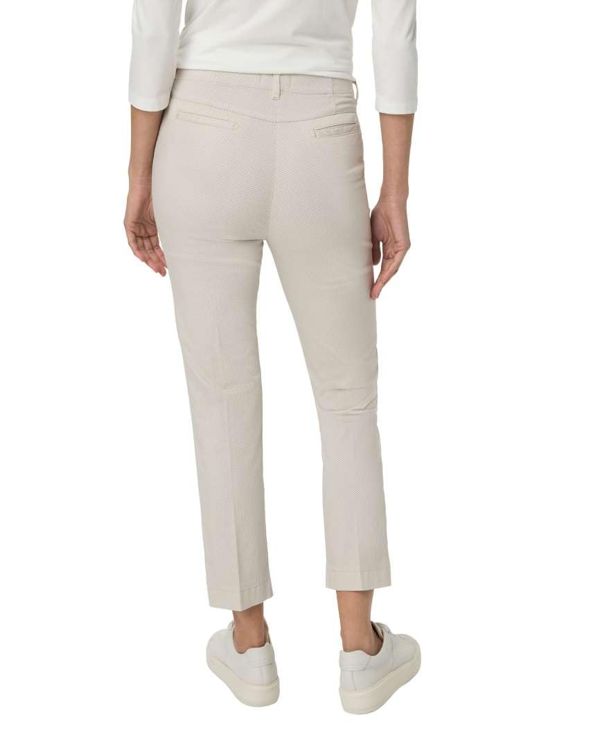 Raphaela by Brax Damen Lorella Summer Minimal Print Hose