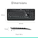 Logitech MK540 Advanced Wireless Keyboard and Mouse Combo for Windows, 2.4 GHz Unifying USB-Receiver, Multimedia Hotkeys, 3-Year Battery Life, for PC, Laptop