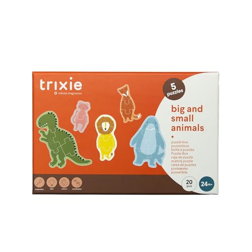 Trixie Lot de 5 puzzles pour grands et petits animaux