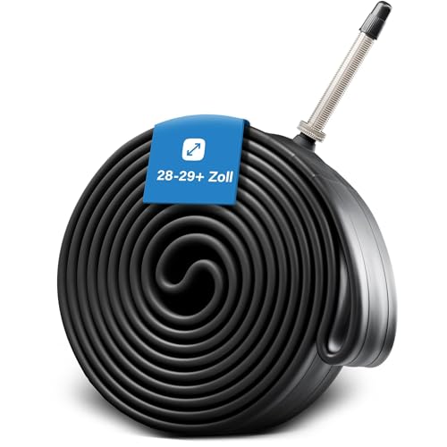 FISCHER Cámara de aire para bicicleta 2.35-3.00, SV negro 28/29 pulgadas, 60/75-622