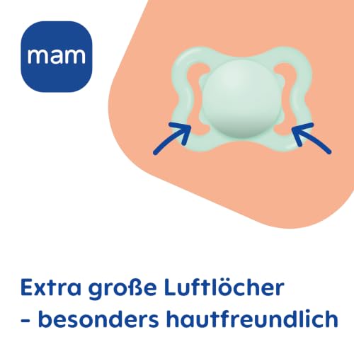 MAM Supreme Night Schnuller, 0-6 Monate, Vogel/Schaf, 2 Stück – Ansicht 6