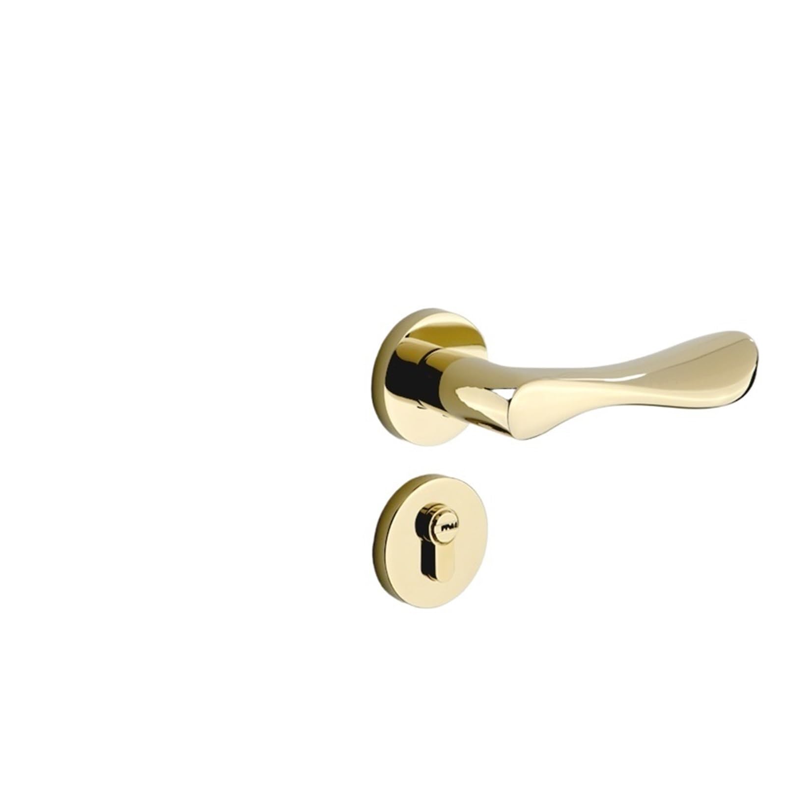 Magnetic Silent Door Lock Bedroom Handle