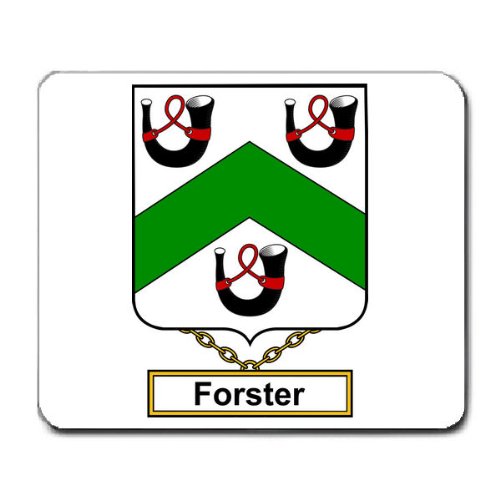 Forster or Foster Family Crest Coat of Arms Mouse Pad