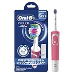 Oral-B Pro 100 Whitening Electric Toothbrush, Pink