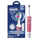 Oral-B Pro 100 Whitening Electric Toothbrush, Pink