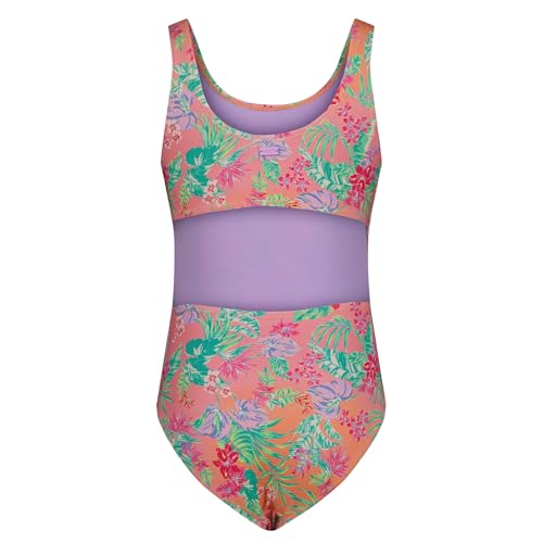 Image of Roxy Girls' One-piece Swimsuit with UPF 50+ Sun Protection, Quick Drying Bathing Suit