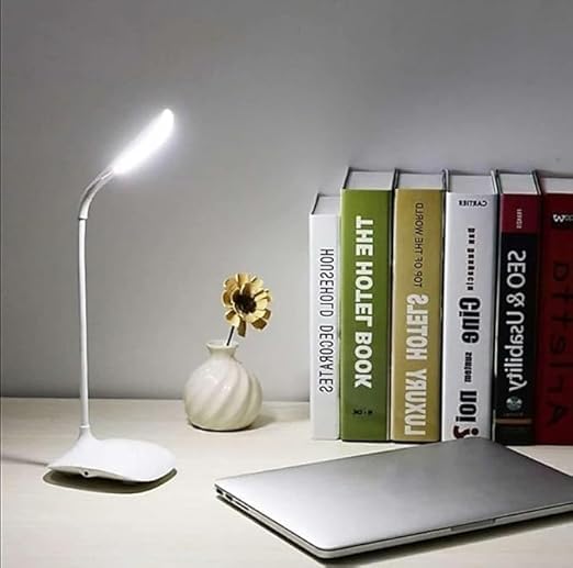 LED Flexible Desk Table Lamp Foldable Rechargeable Desk Lamp with USB Table Portable LED Reading Light Adjustable Dimmable Touch Control Led Eye Protection Desk Table Lamp.-image-29