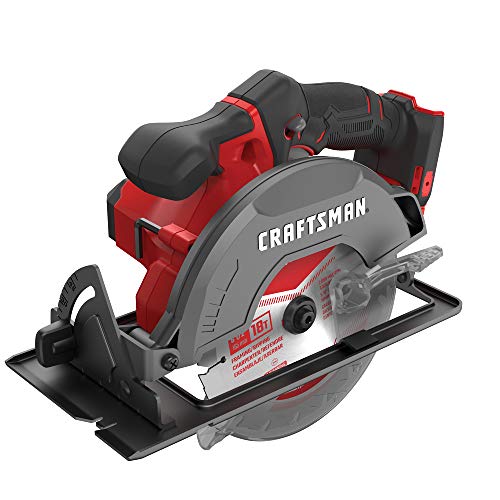 CRAFTSMAN V20 Cordless Circular Saw, 6-1/2 inch, Bare Tool Only (CMCS500B) - image 8