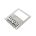 Tele style Guitar bridge w/Humbucker pickup hole,Modern 6-Saddle,Chrome
