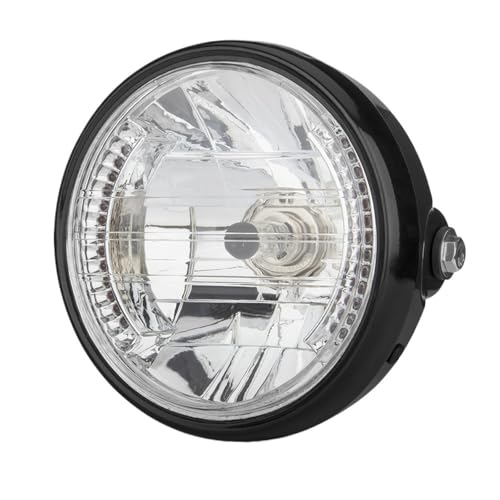Phare halogène H4 moto 7 pouces pour Cafe Racer le compagnon idéal de vos roadtrips nocturnes