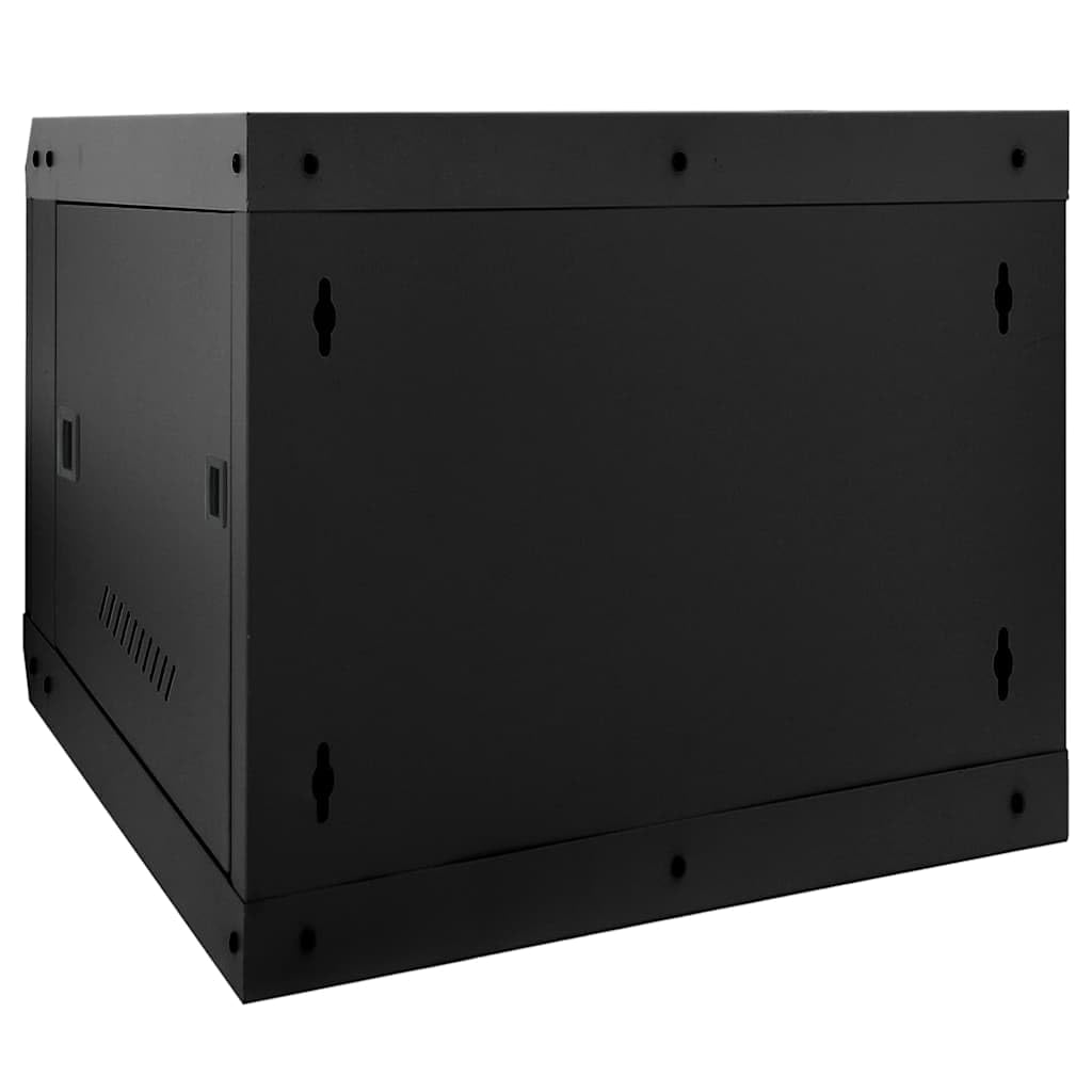 Generico Armadietto di Rete Nero 53 x 60 x 45 cm Acciaio,Accessori per dispositivi elettronici,Componenti per Computer,Dispositivi archiviazione,Sistemi di archiviazione di Rete,Nero,11.5 kg,42017652
