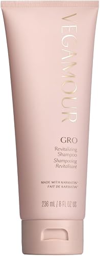 VEGAMOUR Revitalising Gro-shampoo that promotes thicker and voluminous hair, sulphate free shampoo