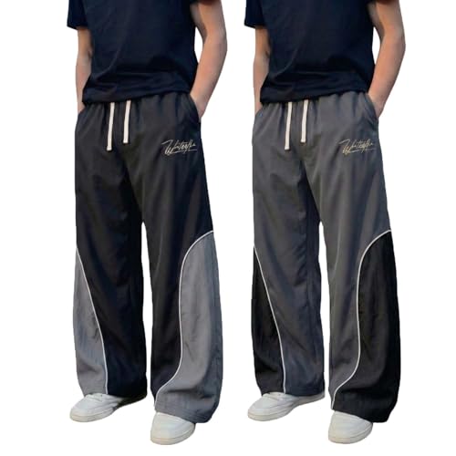 Image of Lymio Track Pant for Men | Stylish Baggy Jogger for Man | Casual Wide Leg Pant | Trendy Streetwear Trackpant for Men (SSM-TP-1-2)